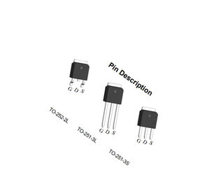 Transistor der hohen Leistung 150A, Kanal-MOS-Feld-Effekt-Transistor 40V N